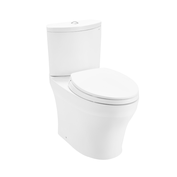 Bàn cầu hai khối TOTO_CS838DT2, nắp đóng êm TC393VS