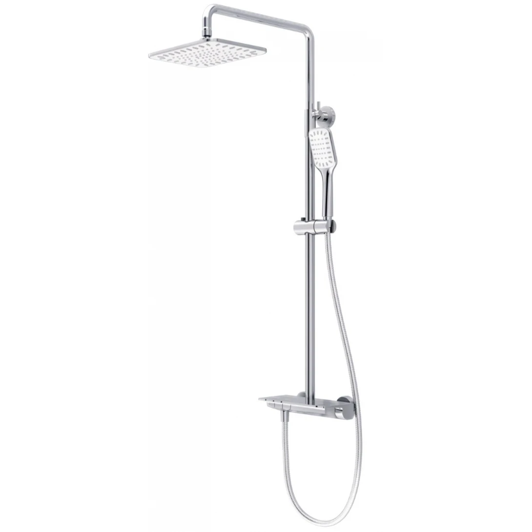 Bộ Vòi Sen Cây CAESAR S688C Liền Khối Phím Đàn Nóng Lạnh